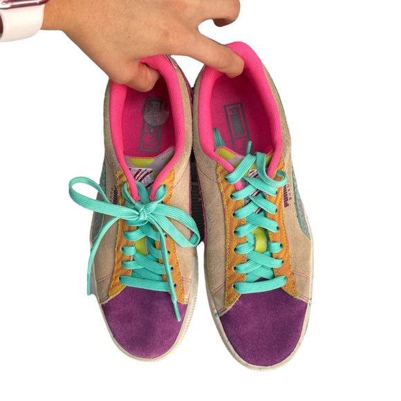 Abstract Puma suede sneakers - Picture 2 of 5